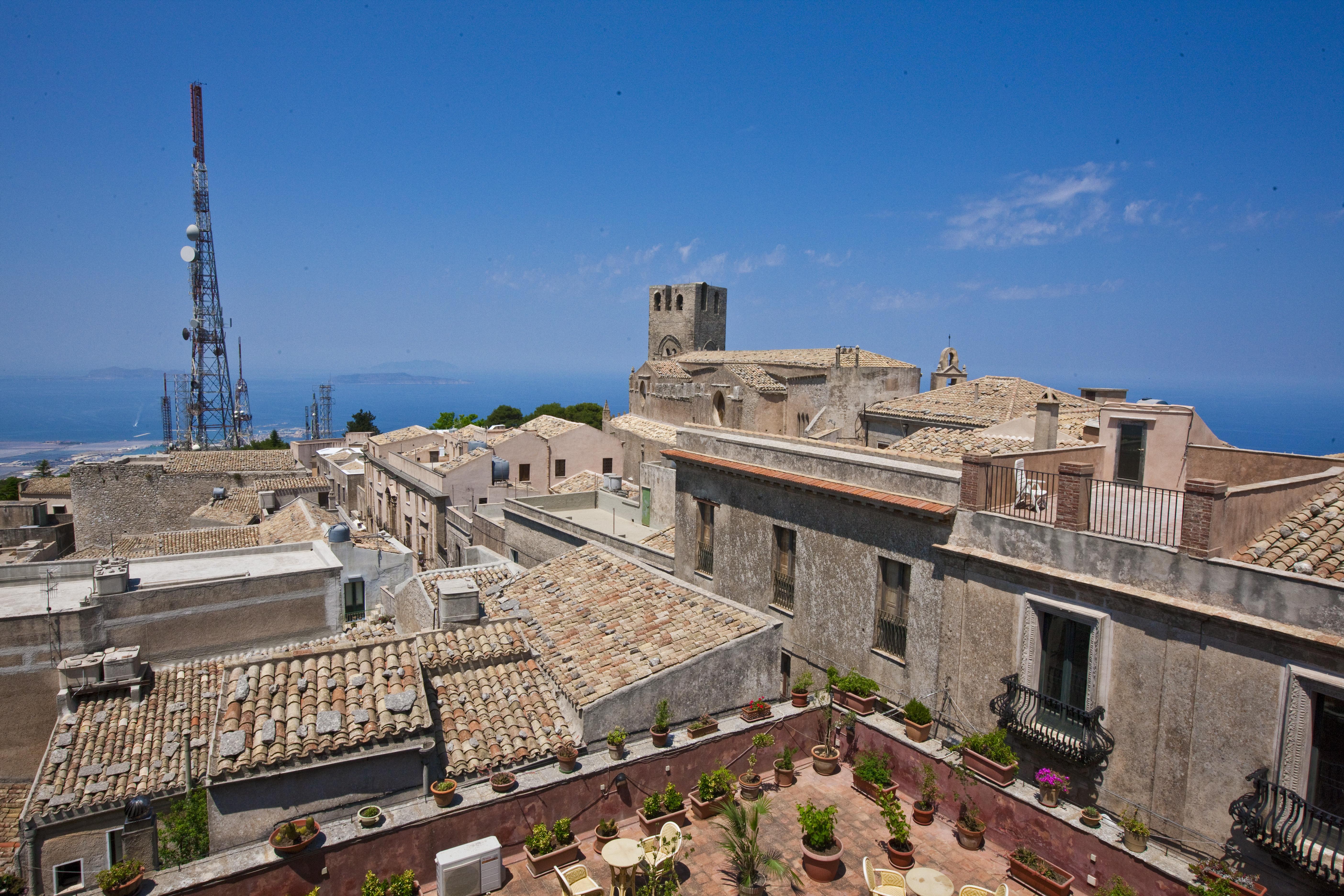 Hotel Elimo Erice Bagian luar foto