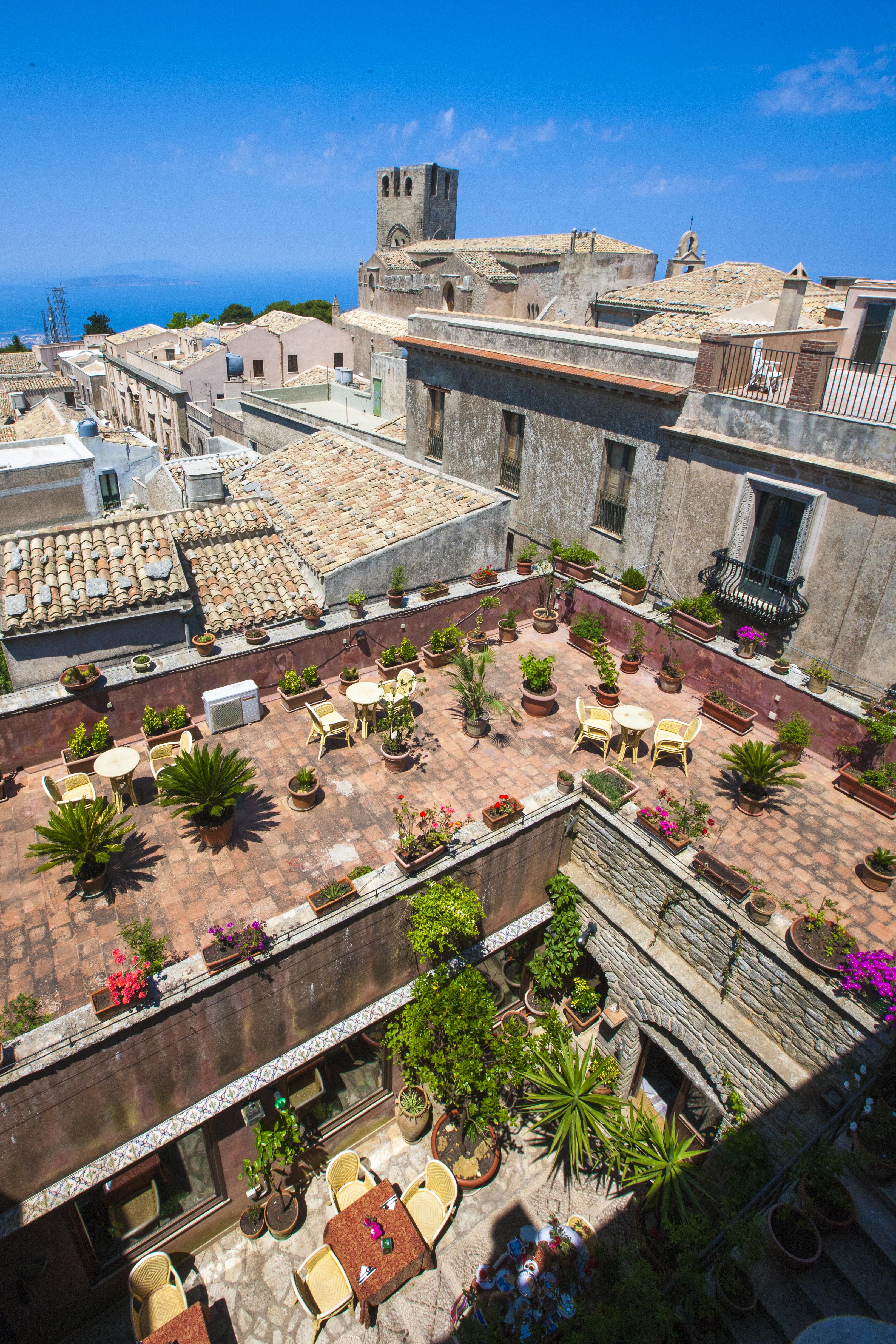 Hotel Elimo Erice Bagian luar foto